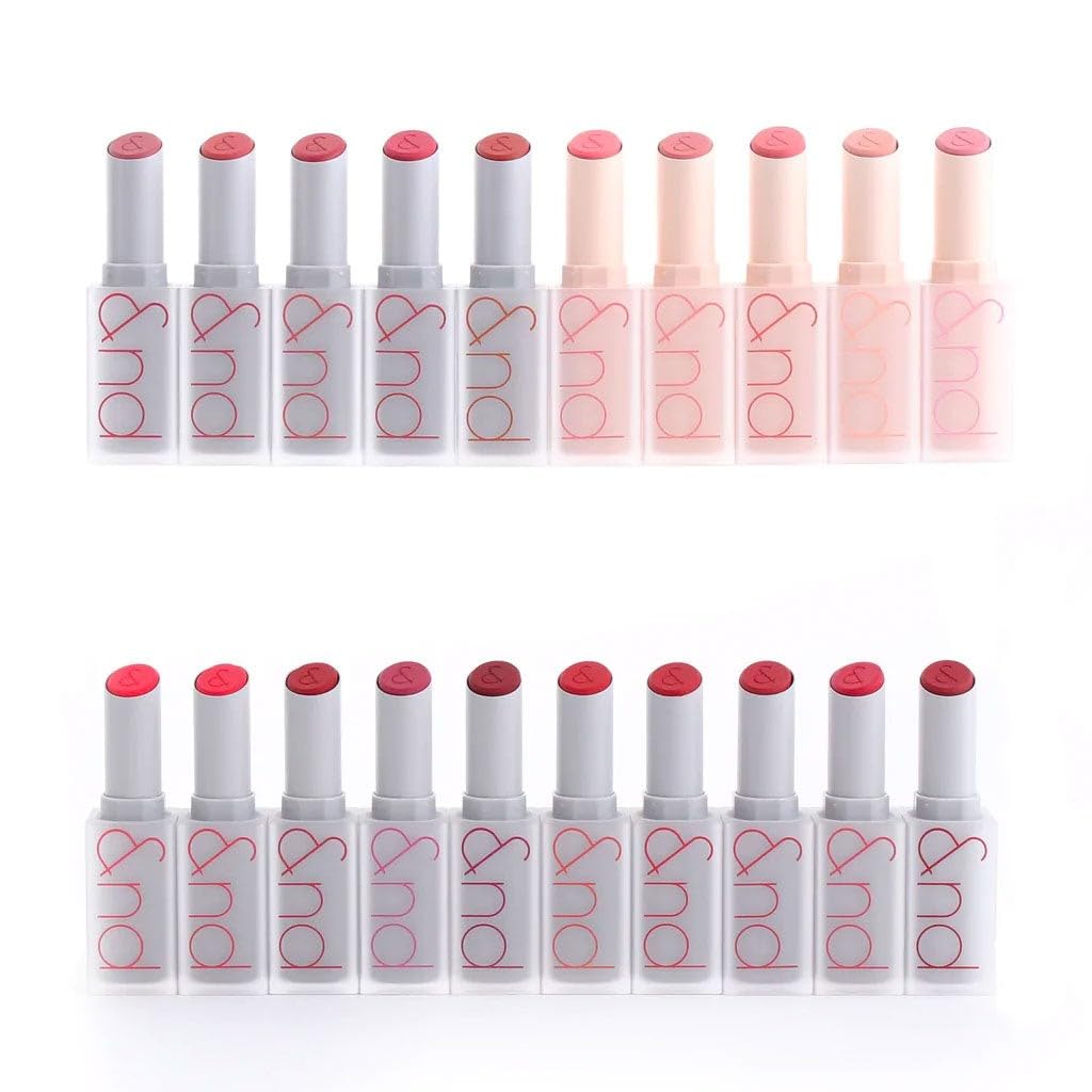 ZERO MATTE LIPSTICK Zero Matte Lipstick Before Rom&nd Rom&nd (04 Sunset)