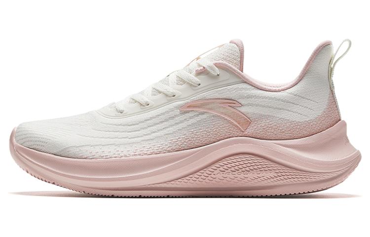 Women's Sneakers Anta Slip Resistant Abrasion Resistant Low top Casual Running Shoes Women's Ivory White Halo