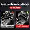For 2026 Toyota Hilux SR Center Console Wireless Charging Silicone Pad Non Slip Anti Scratch Dust Proof Car Interior Accessories