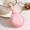 Genuine Leather Key Cover for Mercedes-Benz Smart No. 1 - Women's Keychain and Interior Decoration
