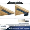 Soporte Triangular de Pared Invisible para Estantes de Escritorio o Mueble de TV