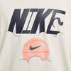 Basketball Loose Soft Comfortable Pullover Crew Neck Letter Short Sleeve T-Shirt Men Tops Sail-White FZ8088-133