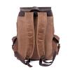 Oil Waxed Traveling Students Rucksacks Large Capacity Waterproof Laptop Daypacks Pure Cotton Canvas Leather Backpacks