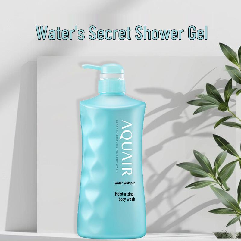 Japan Water s Secret Sea Salt Bath Gel - Non-Slip, Moisturizing, Unisex, 600ml