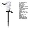 Outdoor Garden Art Statue Solar Angel Light, Waterproof Pathway Retro Lighted Praying Villa Backyard Lighting with Stake for Patio Lawn Walkway