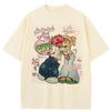 Camiseta gráfica divertida de calle, camiseta de algodón, camisetas unisex, camisetas de verano de manga corta(31)