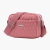 Lässige Nylon-Schultertaschen für Damen Mama Crossbody-Tasche Einkaufs-Handy-Geldbörse Mehrfach-Reißverschluss-Umhängetasche Premium
