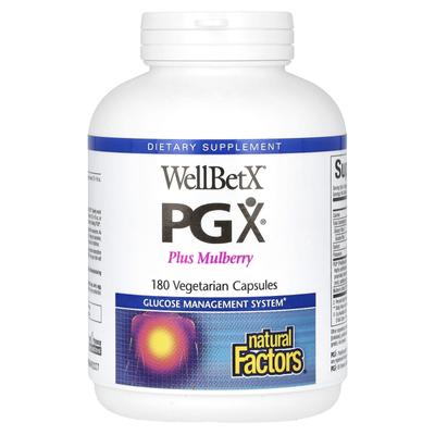 WellBetX PGX, Plus Maulbeere, 180 vegetarische Kapseln