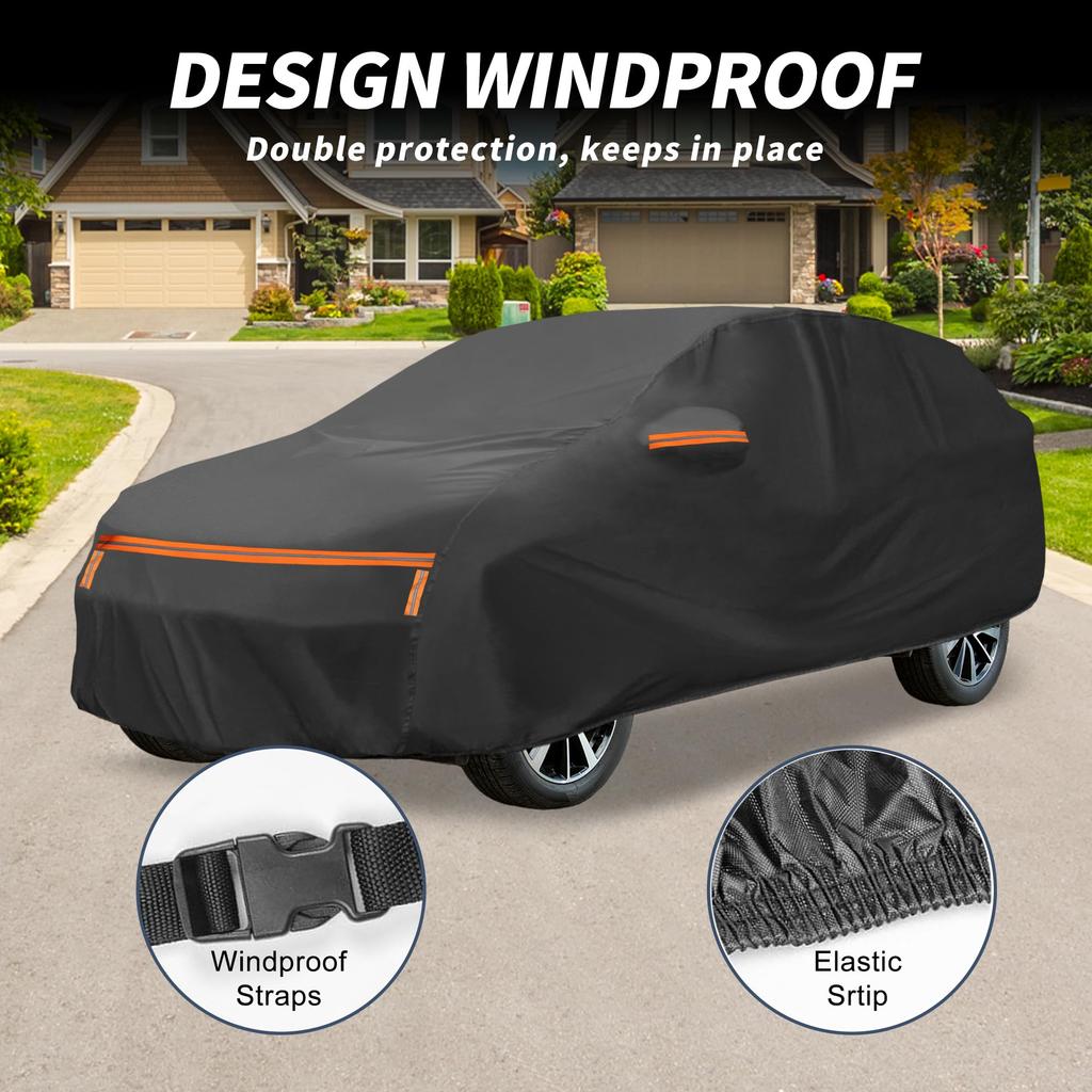 X AUTOHAUX CX30 Body Spunlace New Waterproof Fabric Fleece Paint Rainy Season Hail Windproof Strong Wind Side Nighttime Safety Sun Frost Protection