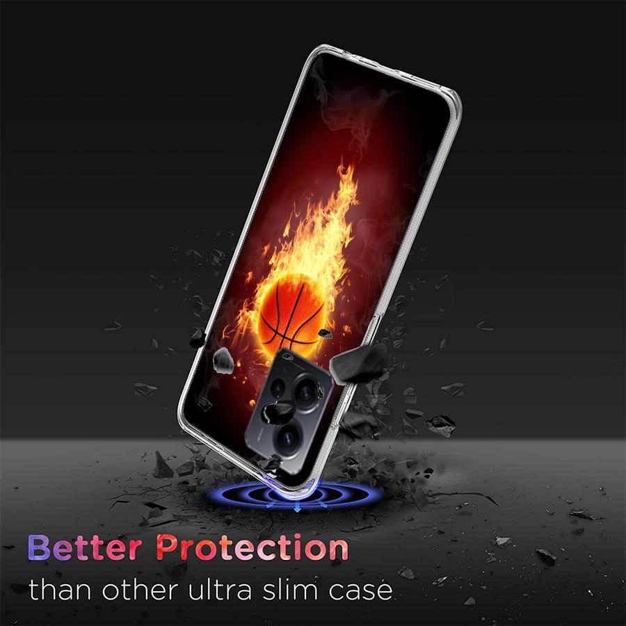 Basketball Phone Case For Redmi Note 14 15 Pro 5G 13 12 Pro Plus 11 11T 11E 11S 10 Pro 10S 9 9S Cover Cell Clear TPU Capa Compat