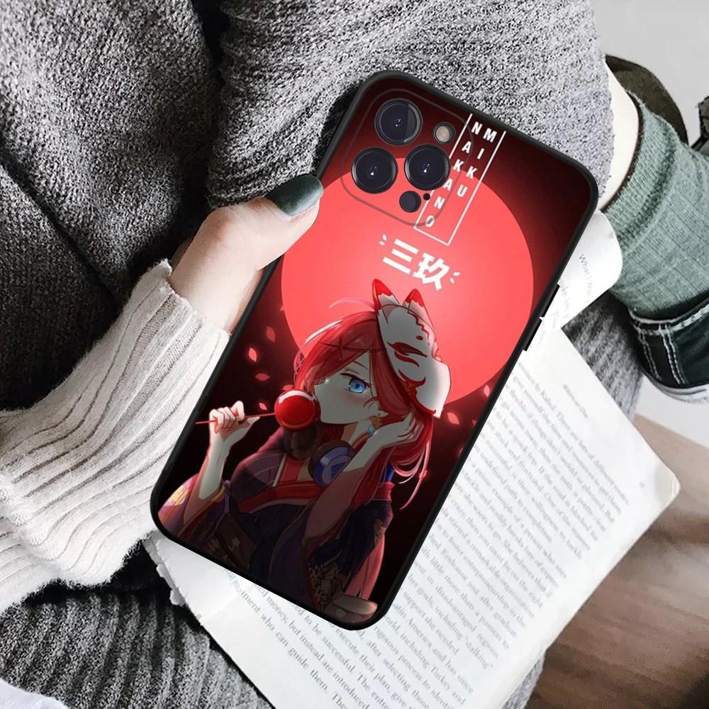 Cartoon Characters Nakano Miku Phone Case For IPhone 16 15 8 7 6 6S Plus X SE XR XS 14 11 12 13 Mini Pro Max Mobile Case