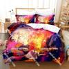 3D Printed Anime Hell’s Paradise Bedding Set for Boys Girls Duvet Cover Pillowcase Twin Queen King Full Single Double Sizes