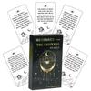Messages From The Universe Oracle Deck 10.3*6cm with Guidance From Your Guides for General Readings 54 Pcs Oracle Cards