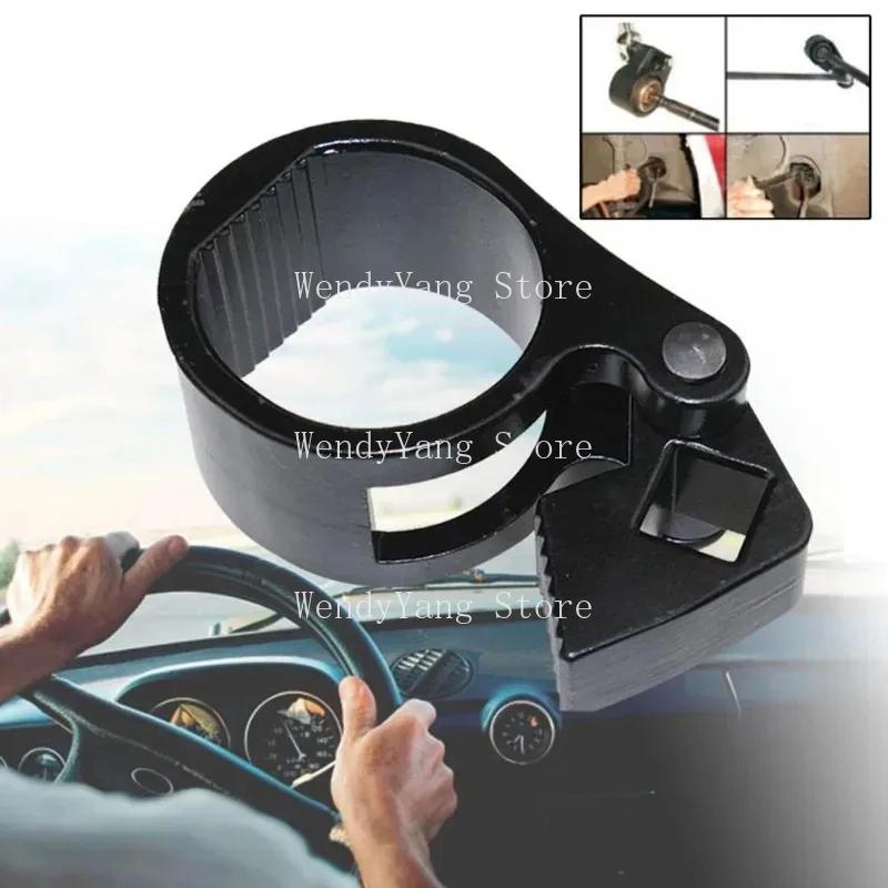 1 buc cheie de direcție auto pentru cârmă, cheie pentru îndepărtarea articulației cu bilă, instrument de reparare manuală pentru îndepărtarea cârmei de direcție auto de 27-42 mm