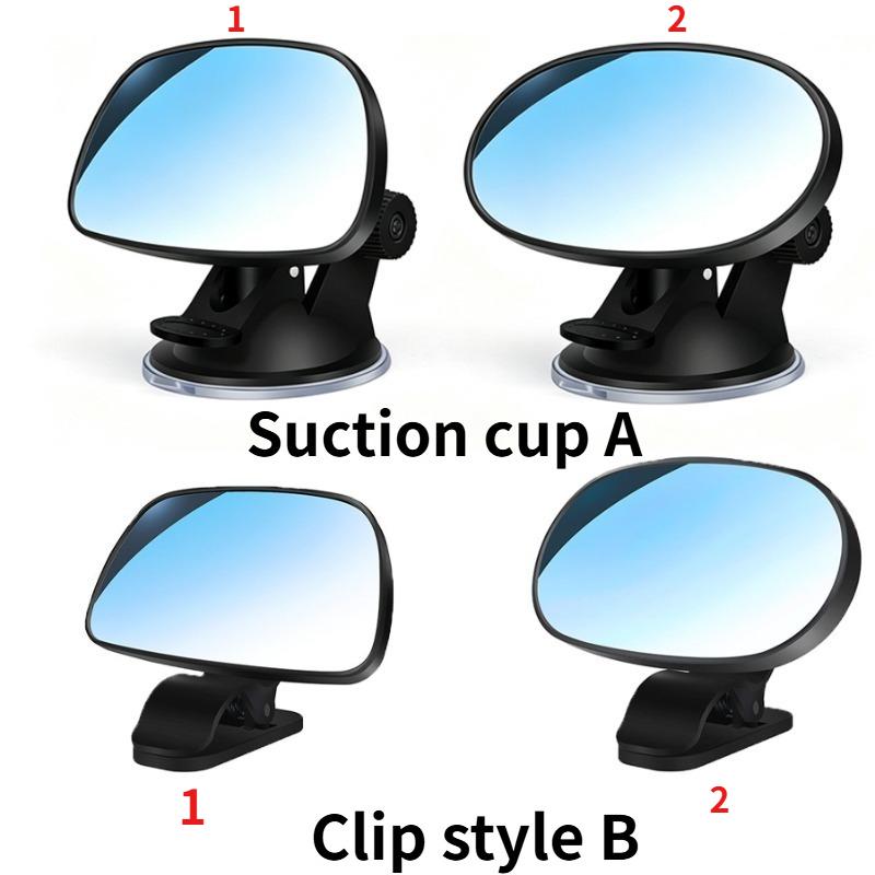 Wide Angle HD Baby Car Rearview Mirror 360 Adjustable Suction Cup Windshield Infant Safety Monitor Vehicle Rear Facing Mirror Interior Mirrors6