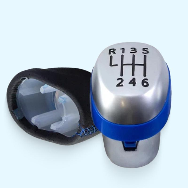 5/6 Speed Gear Shift Knob Manual Car Gear Stick Head Shift Replacement for Renault Megane MK4 BFB Kadjar Talisman 2016- LHD