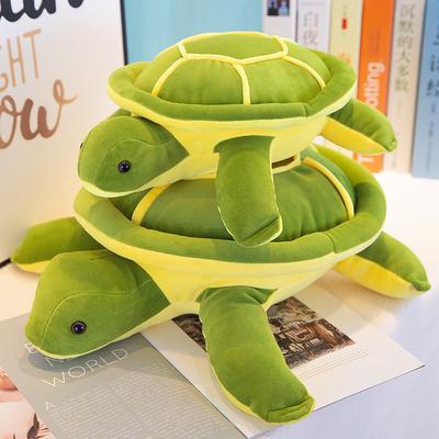 Down Cotton Soft Turtle Doll Plush Toy Simulation Turtle Throw Pillow Ragdoll Turtle Cushion