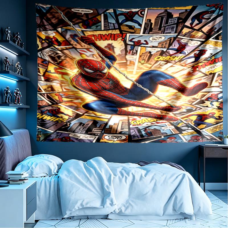 Batman Print Tapestry, Lightweight Wall Hanging, for Bedroom, Dorm, Living Room, Home Art Decor - Birthday Christmas Gift for Friends