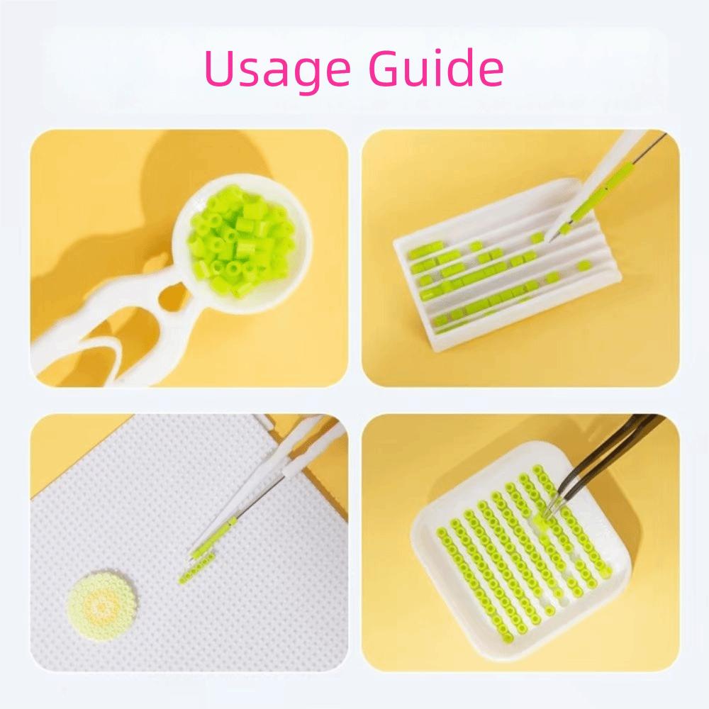 3/5Pcs/Set 2.6mm Beads Clips Pen Tray Kits Efficient Beads Picking Tray Kit Puzzles Pixel Art