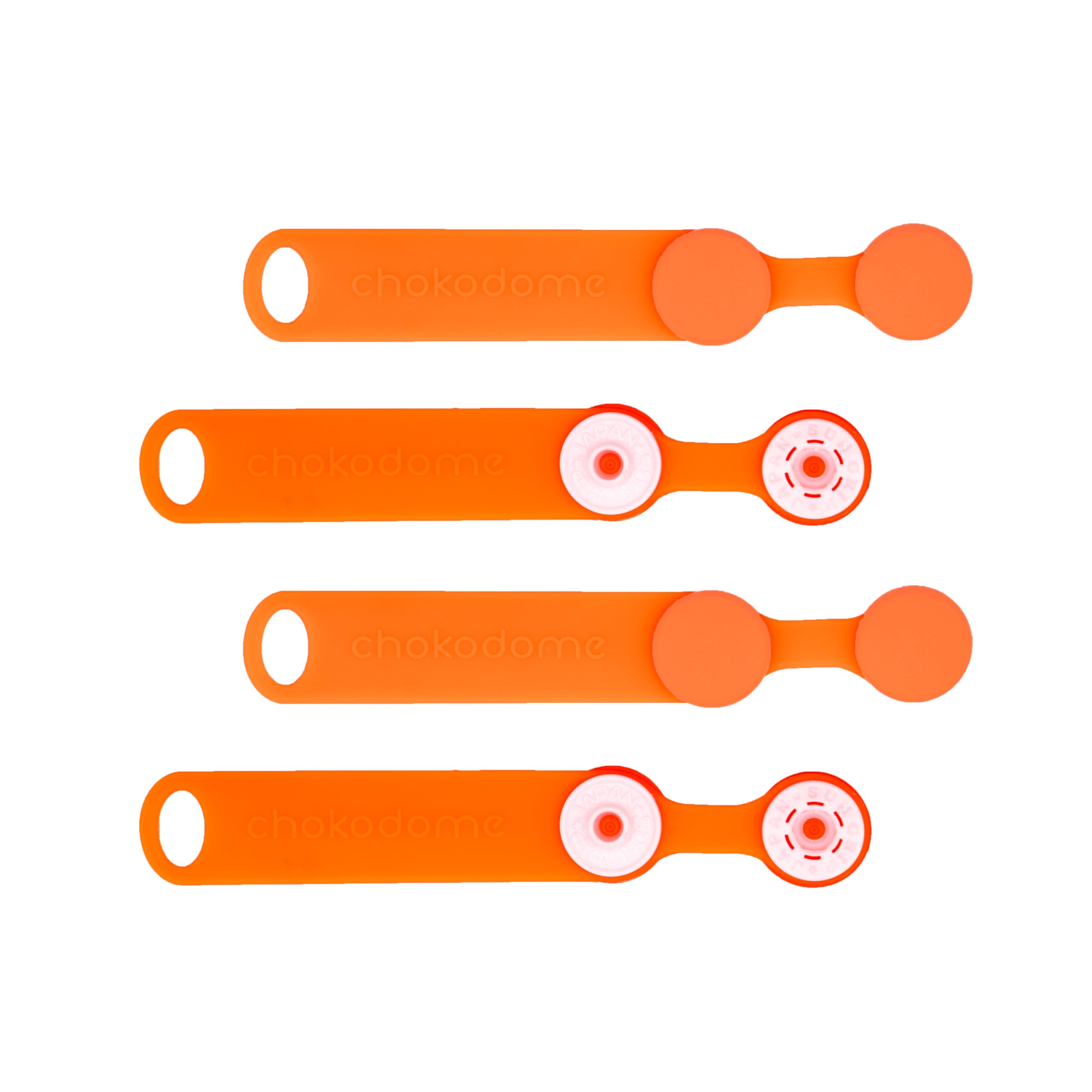 

Детали для стяжки лямок рюкзака Chokodome (Набор из 4) Совместим с шириной 25 мм *Обновленная версия. (оранжевый)