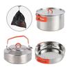 OEING Outdoor 304 Stainless Steel Cookware Set