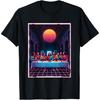 The Last Supper Vaporwave Jesus and Disciples T-Shirt