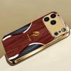Creative Golden Dragon Pattern Gold Metallic Paint Glass Phone Case For iPhone 17 11 12 13 14 15 16 Pro Max Plus 17Air 16E Cover