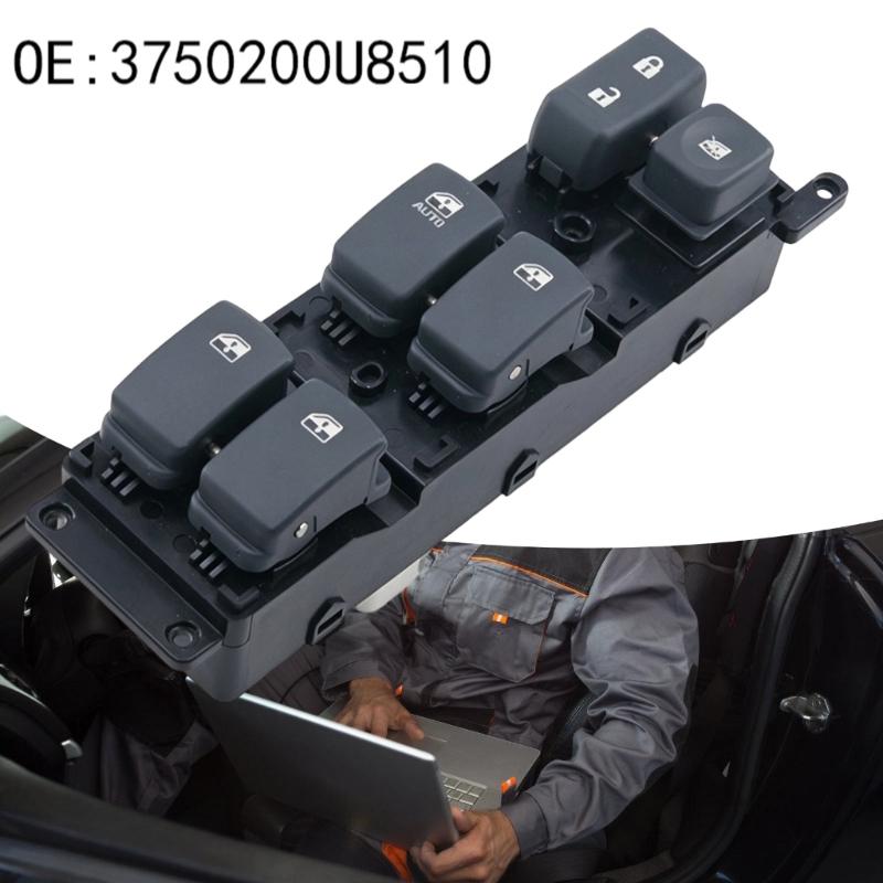 Electric Power Window Switches Window Glass Lifters Switches For JAC J4/ Heyue A30 Replaces Part Number 3750200U8510