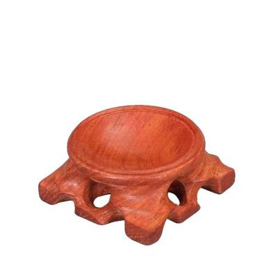 Rosewood Base Wood Crystal Ball Base Spherical Stone Base Bracket