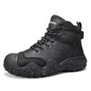 Men Climbing Boots High Top Non-slip Casual Sneakers Men Autumn New Anti-slip Wear-resistant Boots Outdoor Mountaineering Boots
