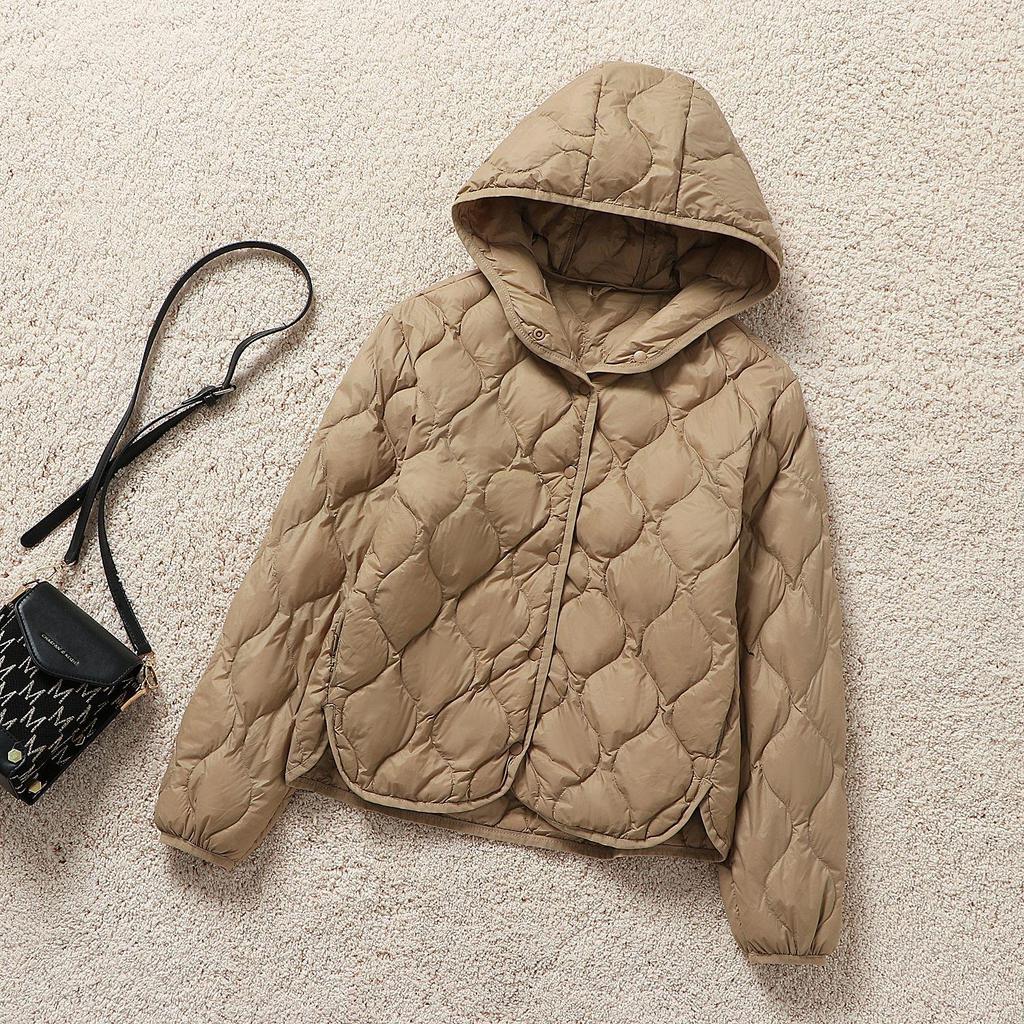 2025 New Women's Hooded Lightweight Cloud Down Jacket (Style 8632)