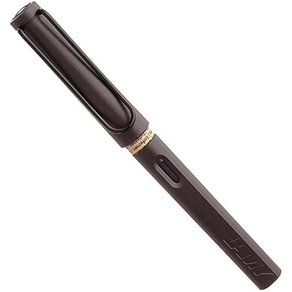 LAMY Ramy Safari Safari Fountain Pen Charcoal Black Size B (Bold) [Parallel Imported]