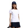 Nike Comfortable Round Neck Casual Short Sleeve Regular T-Shirt Women Tops White 743041-100