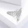 Super Beautiful Creative Rhinestone Angel Wing Snake Shaped Brooch, Elegant Men's and Women's Clothing Decoration Brooch