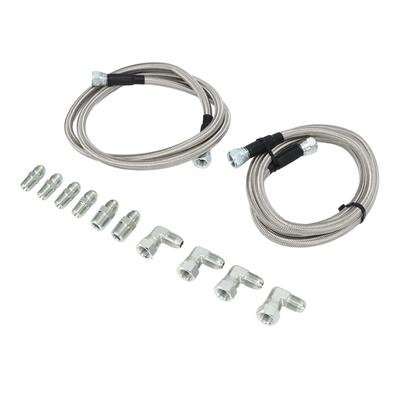 1 Pair Transmission Cooler Hose Fittings Kit TH350 Truck Accessories Replacement for Ford