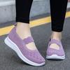 Fashion Sneakers Woman Soft Soled Hiking Outdoor Fitness Soft Soled Mesh Tennis Sneakers Breathable Lightweight Casual Walking Shoes