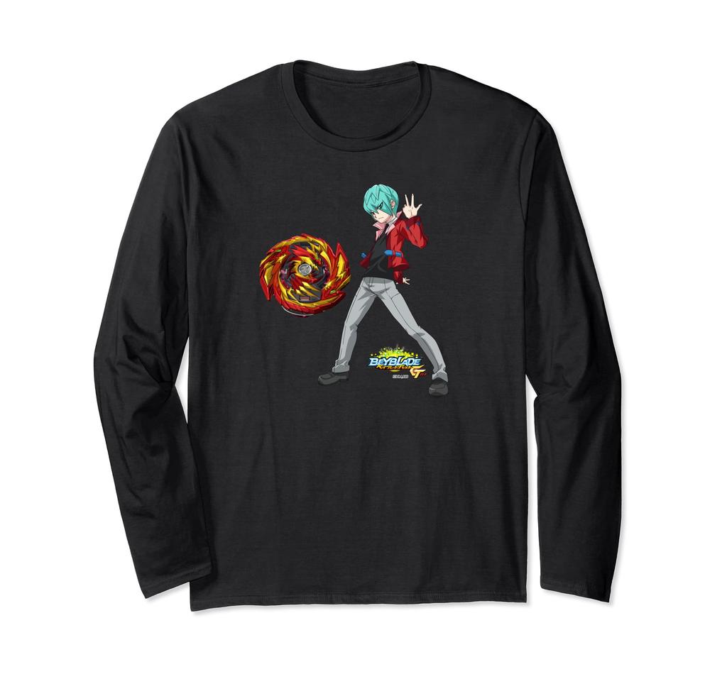 Beyblade Burst Gachi Akane Delta Master Diablos Long Sleeve & T-Shirt