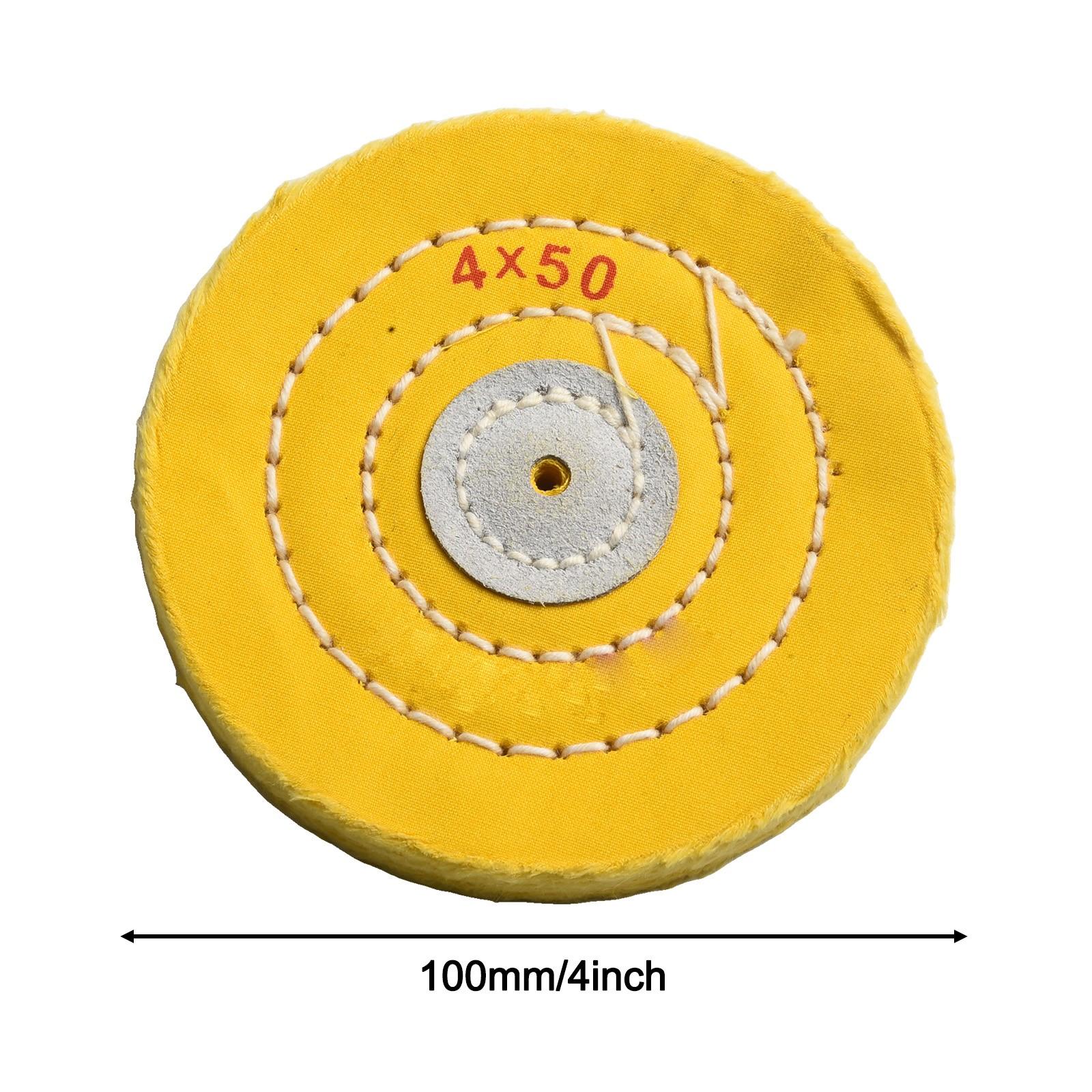 

100 мм/4 дюйма полировальные круги 4 дюйма 50PLY хлопковая ткань