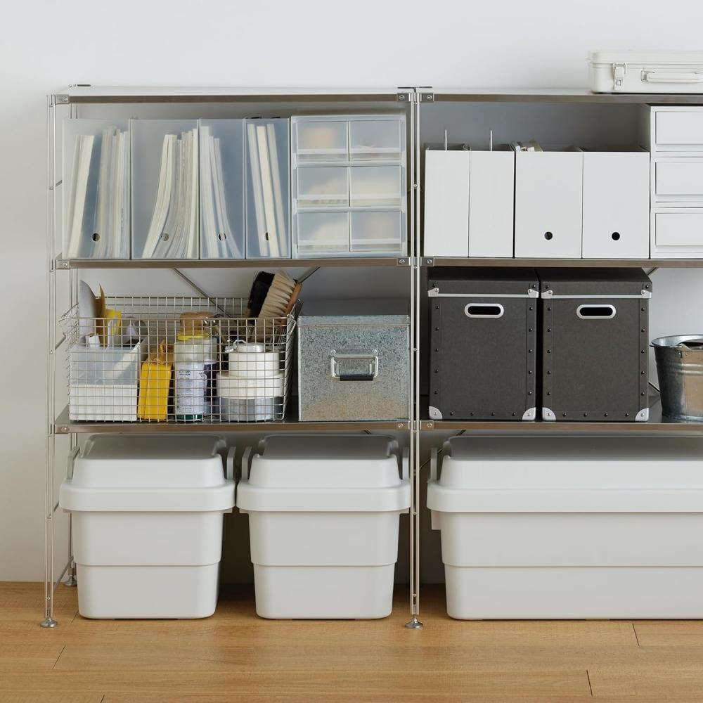 Muji Ryohin Verzinkte Eisenbox Groß Höhe 24cm Typ Kgg23a1s Kleiderbox Aufbewahrungsbox Aufbewahrungsbox