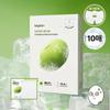Beplain Mung Bean Cooling & Slim Face Mask 10pcs