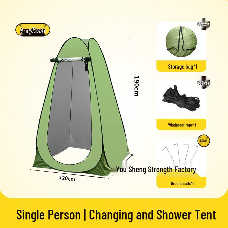 Portable Rainproof Outdoor Changing Tent for Camping and Fishing