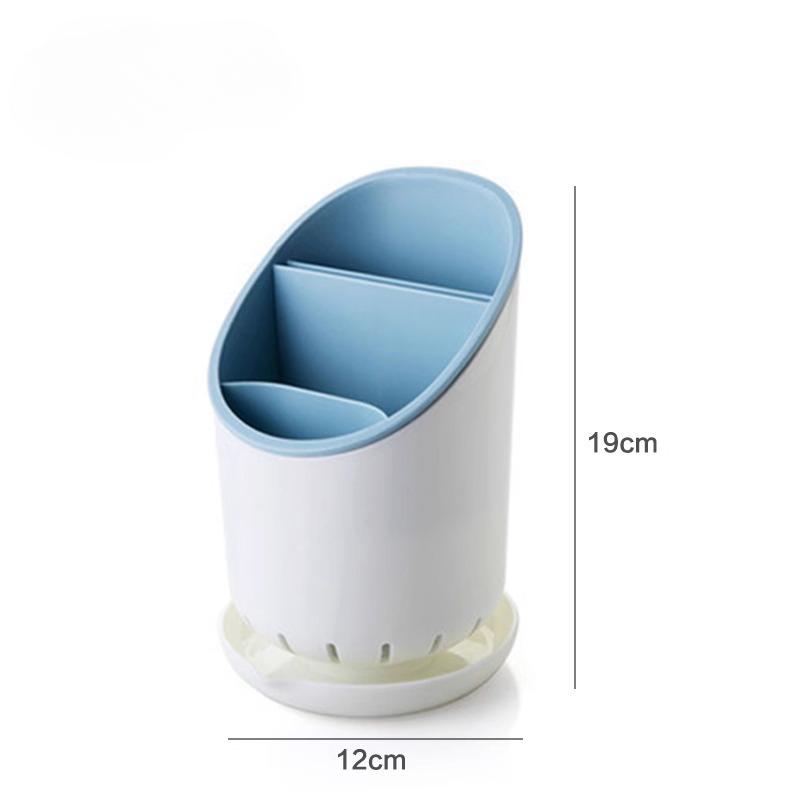 

Кухонная подставка для палочек, сушилка, контейнер для хранения посуды, подставка для ложек и вилок, пластиковая корзина для палочек, подставка для палочек, клетка для палочек light blue