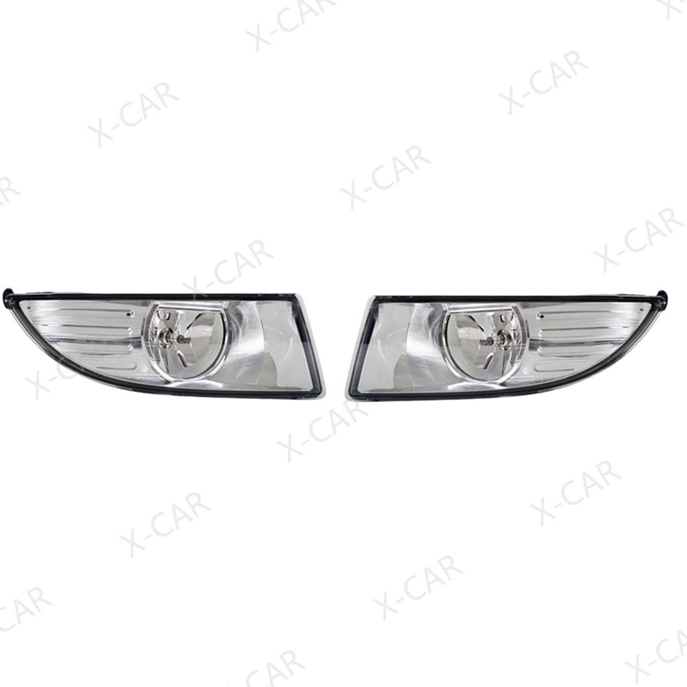For Skoda Fabia MK2 5J 2011 2012 2013 2014 2015 Front Fog Light Lamp Black White No Bulbs Car Lights 5J0941701 5J0941702
