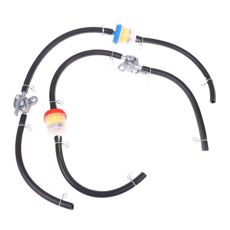 1Set Universal Fuel Tap Gasoline Switch Fuel Tap Gasoline Tap Faucet For Generator Gas Engine Fuel Tanks Switch Oil Pipe Set