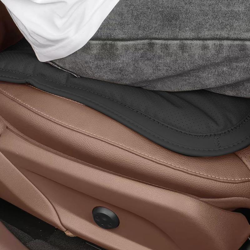 Front Car Seat Cover NAPA Leather Cars Seat Cushion Covers Universal Auto Interior Seats Four Season Protection Pad Car Accessor