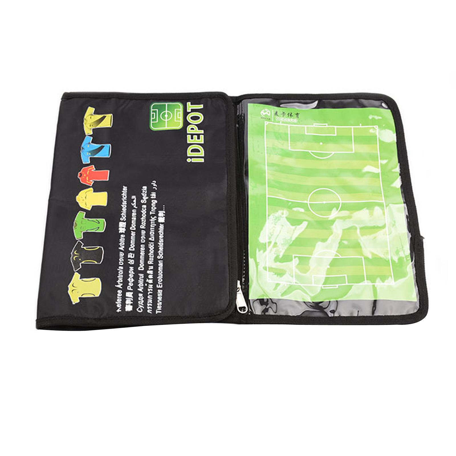 

Soccer Referee Accessory Bag For Soccer Referee Cards Linesman Flags Whistle Linesman Flags Red Yellow Cards Storage Bag