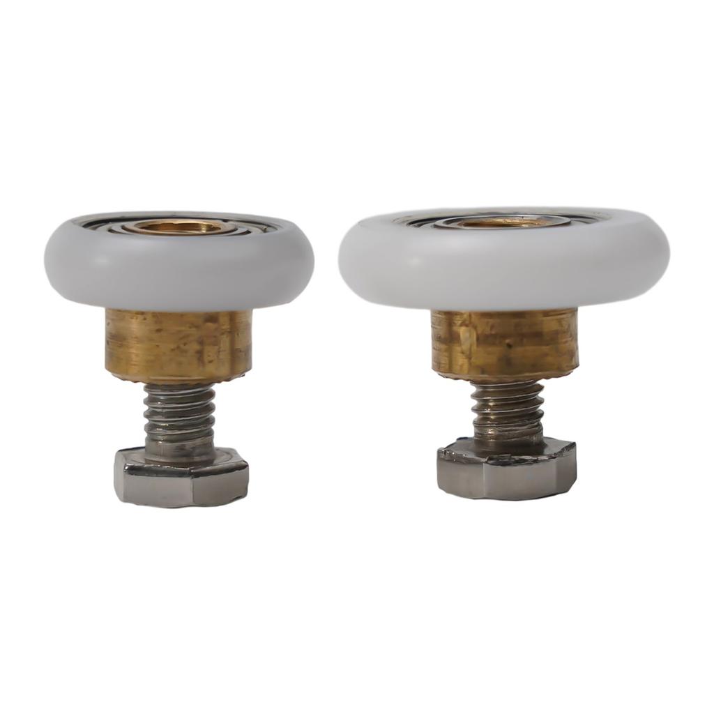 Roulettes Roues pour Porte de Douche 1Set 20/23/25/27mm 4pcs