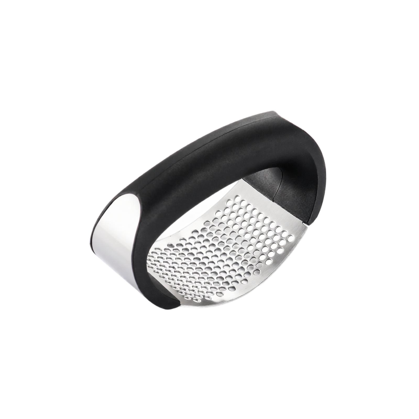 Stainless Garlic Press and Crusher Manual Garlic Mincer one size чёрный