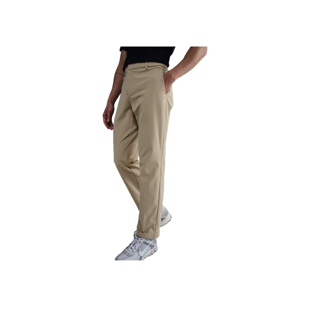 Nike Solid Color Straight Leg Quick Dry Casual Pants Men Bottoms Khaki HQ6922-251