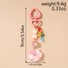 Aihua Cute Kawaii Happy Clouds Keychain for Women Girls Kids Handbag Pendants DIY Sweet Stars Cloud Key Ring Jewelry Gifts